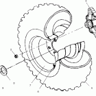 MAGNUM 325 2X4 - A02CB32AA Колесо заднее