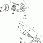 SCRAMBLER 90 - A02EA09CA Generator / starting motor