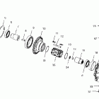MAGNUM 500 - A02CD50AA Передний редуктор