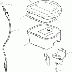 SCRAMBLER 500 2X4 - A02BA50AA Трост дроселя