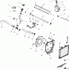 SPORTSMAN 700 - A02CH68AA/AB/AC/CA/CB Система охлаждения