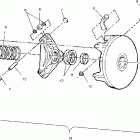 XPLORER 400 - A02CG38CA Муфта сцепления