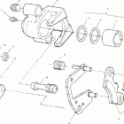 SCRAMBLER 500 2X4 - A02BA50AA Передний тормоз