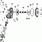XPEDITION 425 - A02CK42AA/AB Передний редуктор