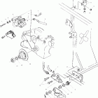 SPORTSMAN 400 - A02CH42AA Rear brake / foot pedal
