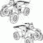 TRAIL BOSS - A02CA32AA/AB Наклейки