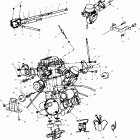 SCRAMBLER 500 2X4 - A02BA50AA Крепление двигателя