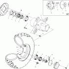 XPLORER 400 - A02CG38CA Переднее колесо