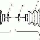 MAGNUM 500 - A02CD50AA Ведущий вал