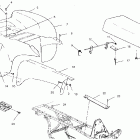 SCRAMBLER 400 4X4 - A02BG38CA Заднее крыло