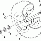XPEDITION 425 - A02CK42AA/AB Колесо заднее