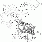 XPEDITION 425 - A02CK42AA/AB Заднее крыло и сиденье
