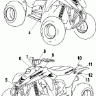 SCRAMBLER 90 - A02EA09CA Наклейки