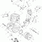 BIG BOSS 6X6 INT'L - A02CL50DA Крепление двигателя