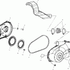 SPORTSMAN 700 - A02CH68AA/AB/AC/CA/CB Кожух сцепления