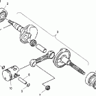 SCRAMBLER 50 - A02EA05CA Коленвал