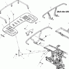SPORTSMAN 700 - A02CH68AA/AB/AC/CA/CB Rear rack mounting (if built before 9 / 03 / 01)