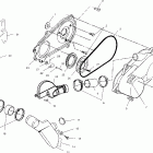 XPLORER 4X4 - A02CG25CA Кожух сцепления