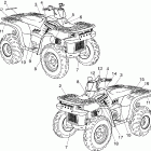 MAGNUM 500 2X4 HDS - A02CB50FC Наклейки