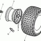 SCRAMBLER 50 - A02EA05CA Переднее колесо