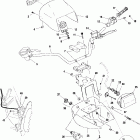 WORKER 500 - A01CH50EB Руль и фара