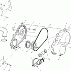 SCRAMBLER 500 2X4 - A01BA50AA Кожух сцепления