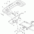 SPORTSMAN 400 - A01CH42AC Задний багажник