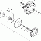 SPORTSMAN 400 - A01CH42AC Привод сцепления