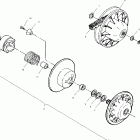 SCRAMBLER 500 2X4 - A01BA50AA Привод сцепления