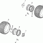 SCRAMBLER 90 - A01EA09CA Заднее колесо