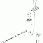 SCRAMBLER 500 2X4 - A01BA50AA Селектор переключения передач