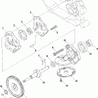 SCRAMBLER 500 4X4 - A01BG50AA Масляный насос