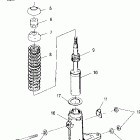 SCRAMBLER 500 2X4 - A01BA50AA Передняя стойка