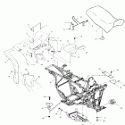 MAGNUM 325 4X4 - A01CD32AA Заднее крыло и сиденье