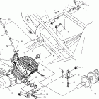 TRAIL BLAZER - A01BA25CA Крепление двигателя