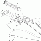 SCRAMBLER 500 2X4 - A01BA50AA Панель приборов