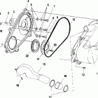 SPORTSMAN 400 - A01CH42AC Кожух сцепления