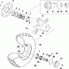 SPORTSMAN 400 - A01CH42AC Переднее колесо