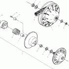 XPLORER 400 - A01CG38CA Привод сцепления