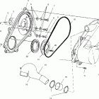 WORKER 500 - A01CH50EB Кожух сцепления
