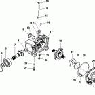 SPORTSMAN 400 - A01CH42AC Передний редуктор
