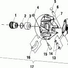 DIESEL - A10CH46CA Муфта сцепления