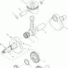 DIESEL - A10CH46CA Коленвал и поршни