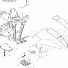 SCRAMBLER 500 2X4 - A01BA50AA Переднее крыло