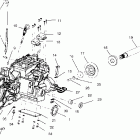 WORKER 500 - A01CH50EB Gearcase (cases and snorkel)