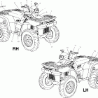 SPORTSMAN 400 - A01CH42AC Наклейки