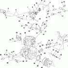 WORKER 500 - A01CH50EB Крепление двигателя