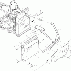 SCRAMBLER 400 2X4 - A01BA38CA Передний бампер и защита