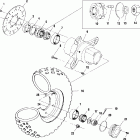 WORKER 500 - A01CH50EB Переднее колесо