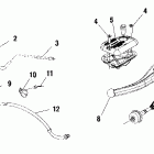 SCRAMBLER 500 4X4 - A01BG50AA Трост дроселя